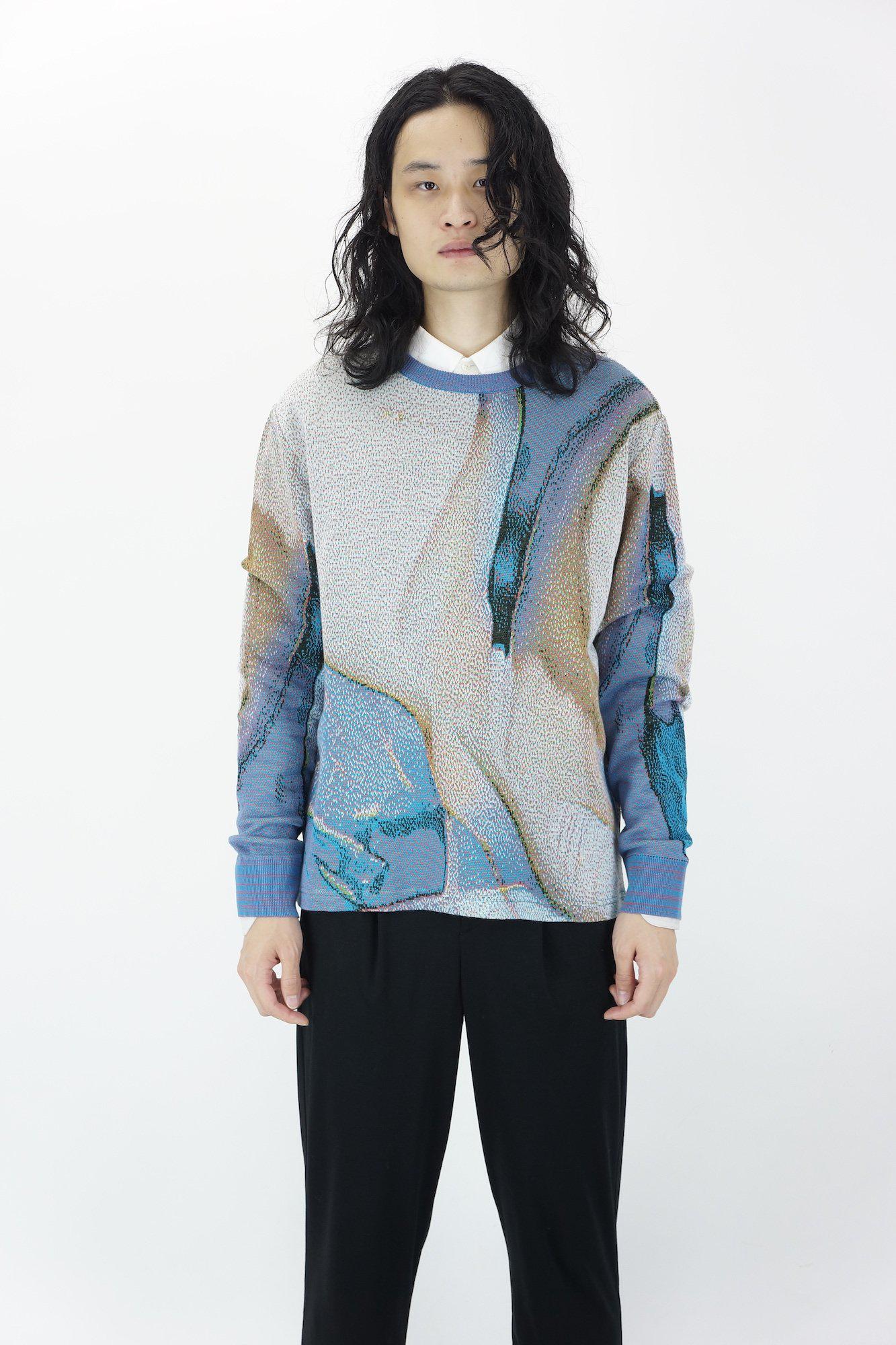 Syn Feather Sweater / SWALLOW