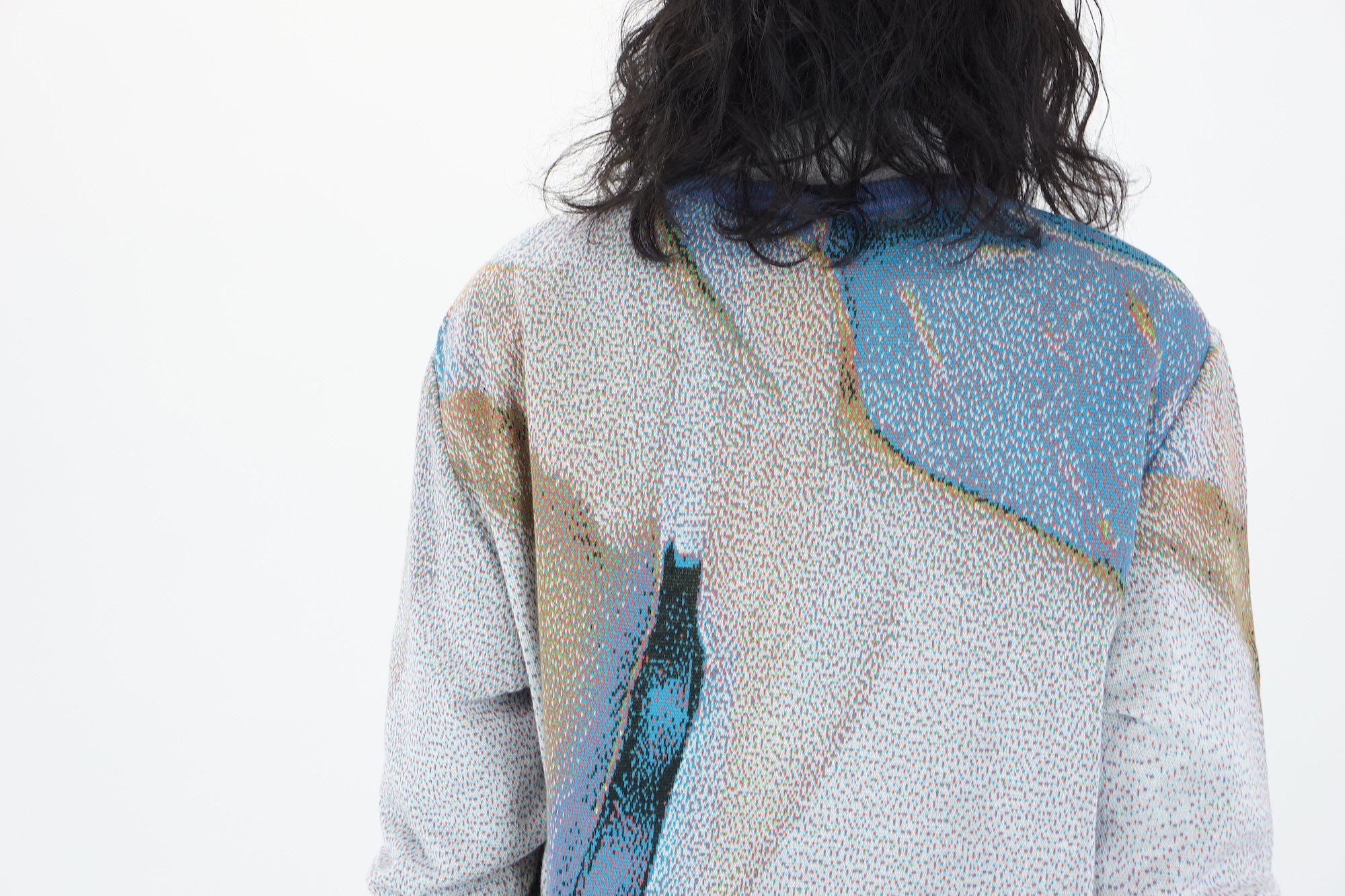 Syn Feather Sweater / SWALLOW