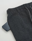 Alpha Knit Pants / charcoal