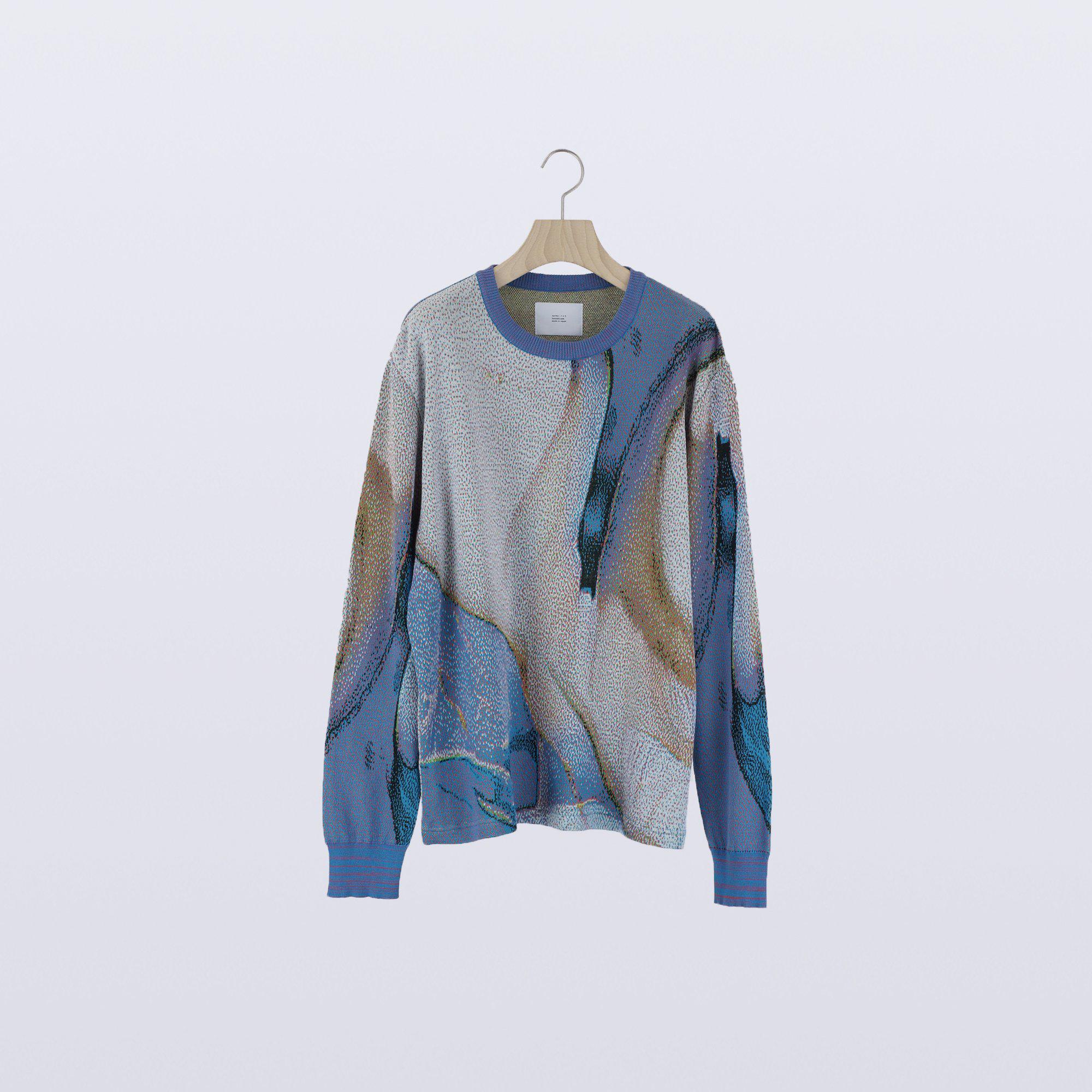 Syn Feather Sweater / SWALLOW