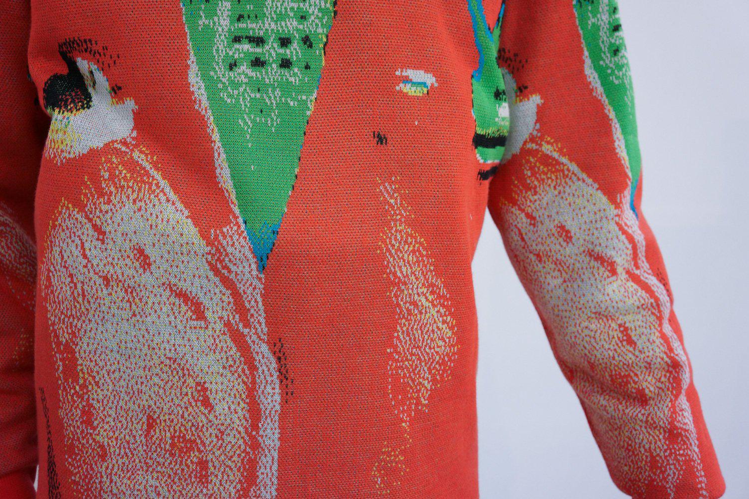 Syn_Feather_Sweater / Penguin