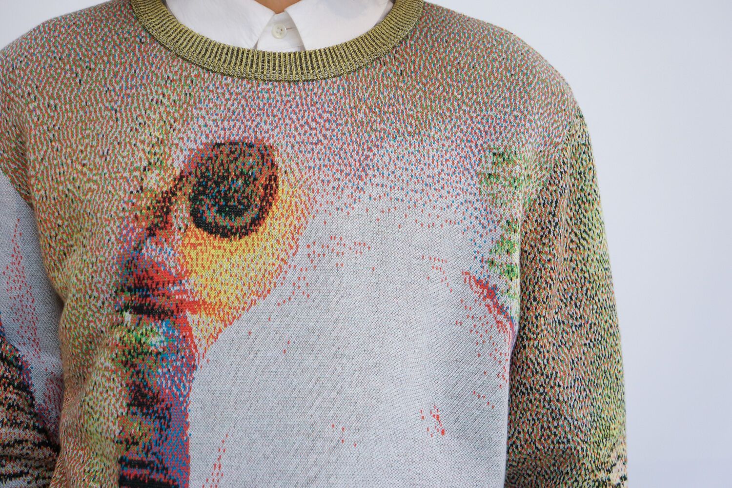 Syn Feather Sweater / Owl