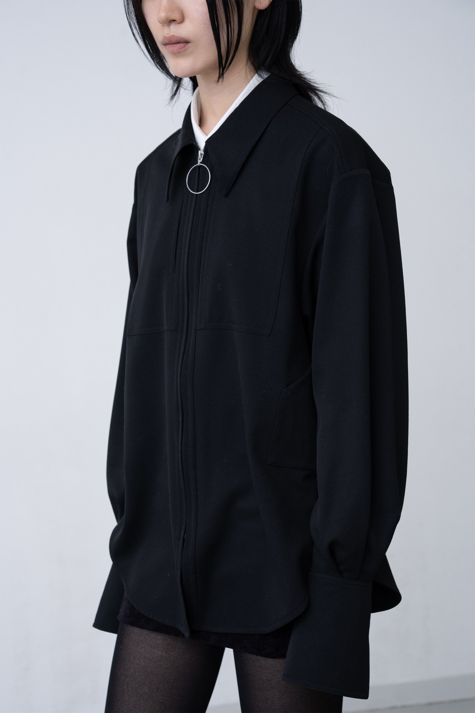 O Blouse / black