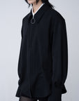 O Blouse / black