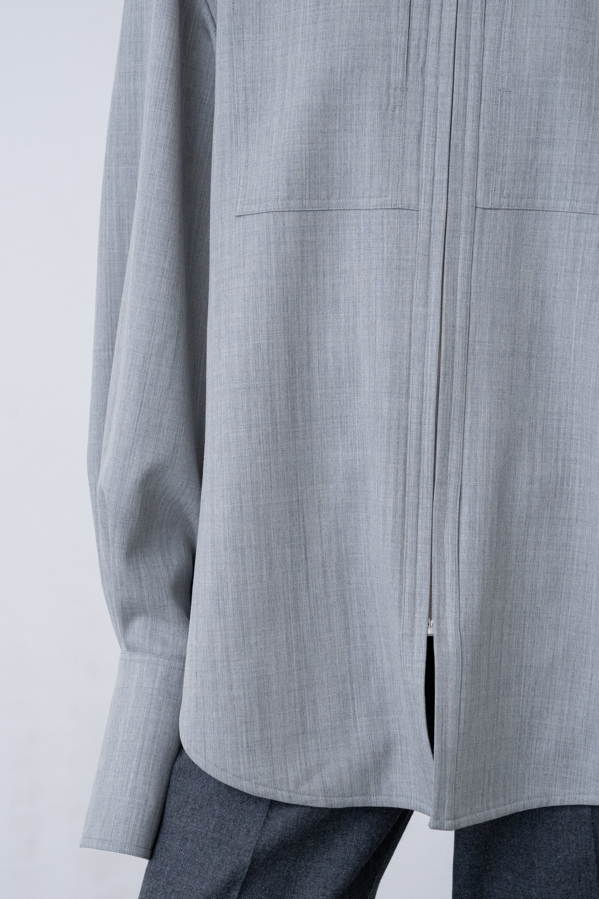 O Blouse / grey