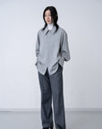 O Blouse / grey