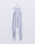Lattice Skyfish Robe / white