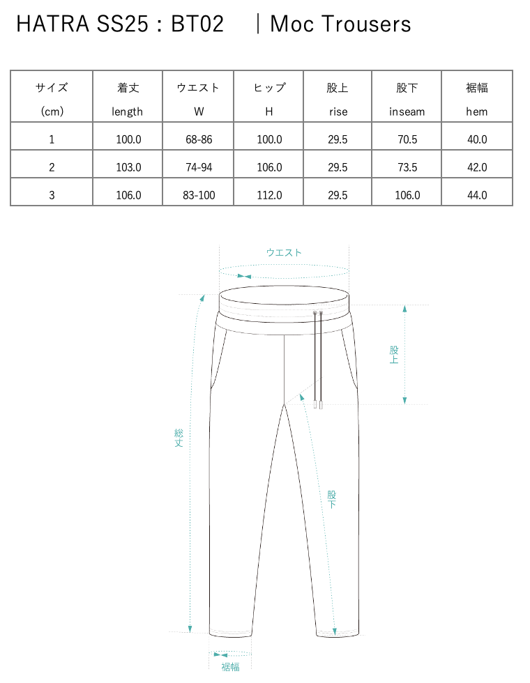 [PRE] Moc Trousers / black