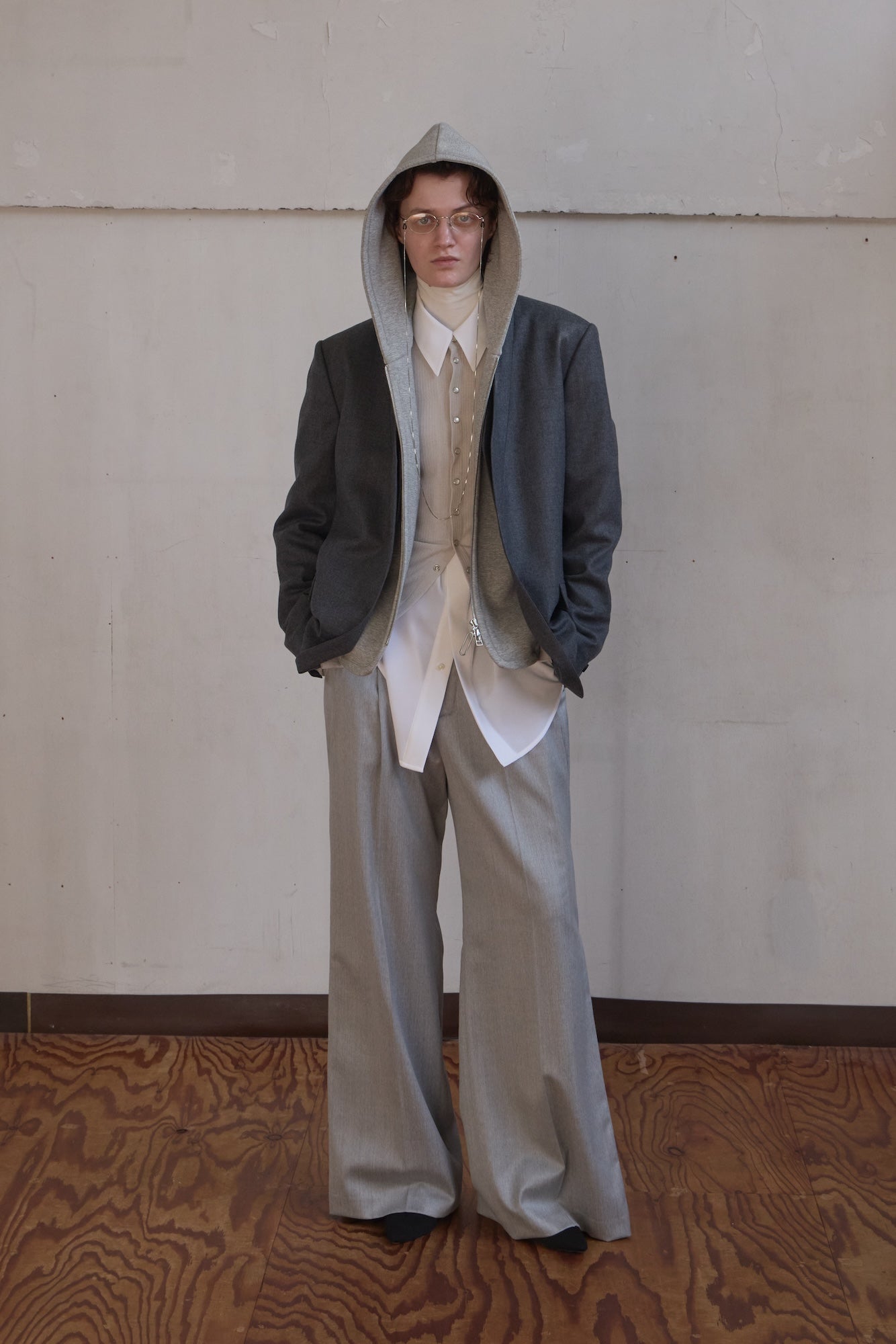 Pearl Dot Cardigan / ivory