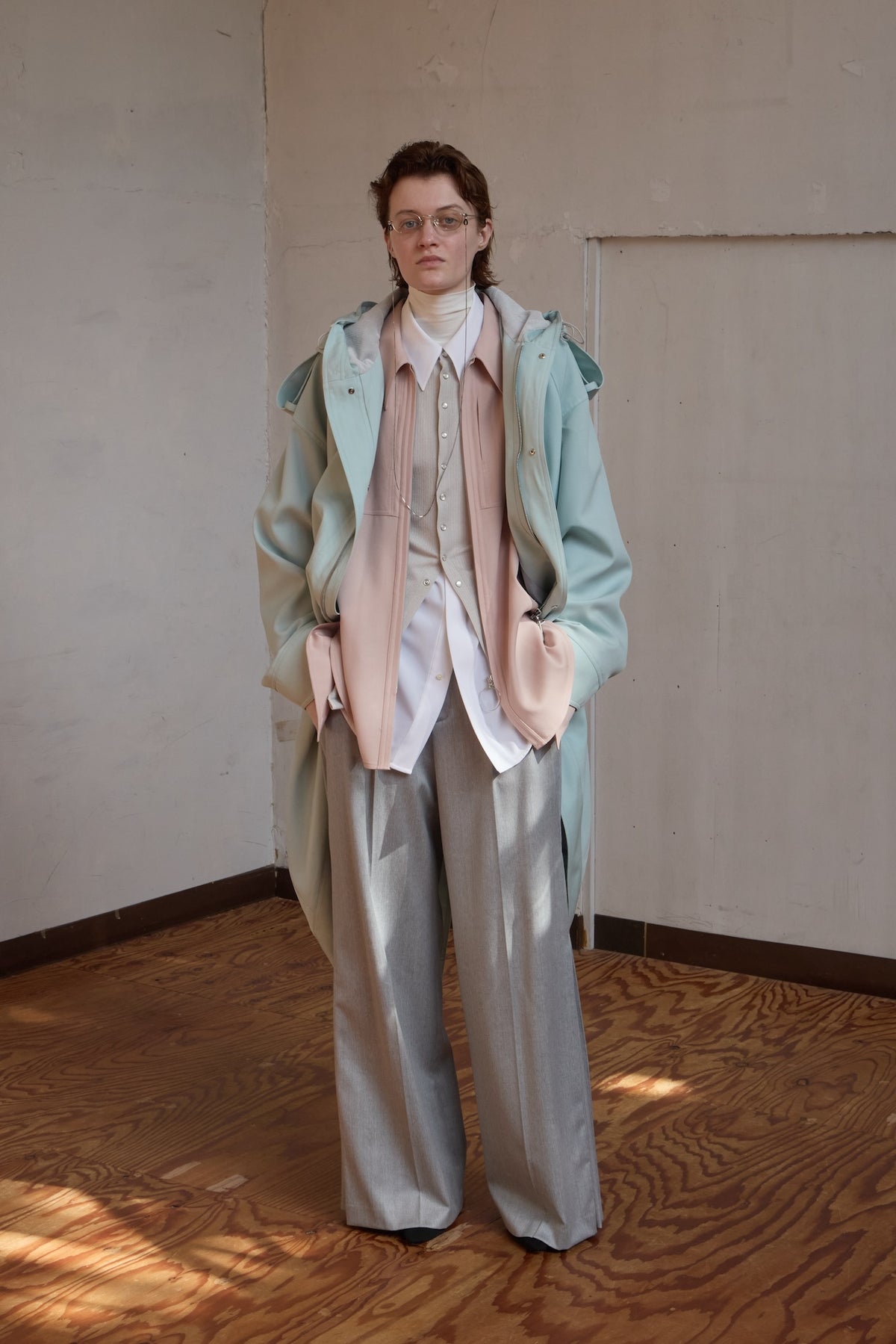 Disk Over Coat / mint