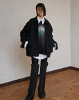 Airport Denim Jacket / black