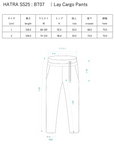 Lay Cargo Pants / glass