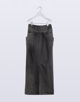 Mirage Bleach Skirt / black