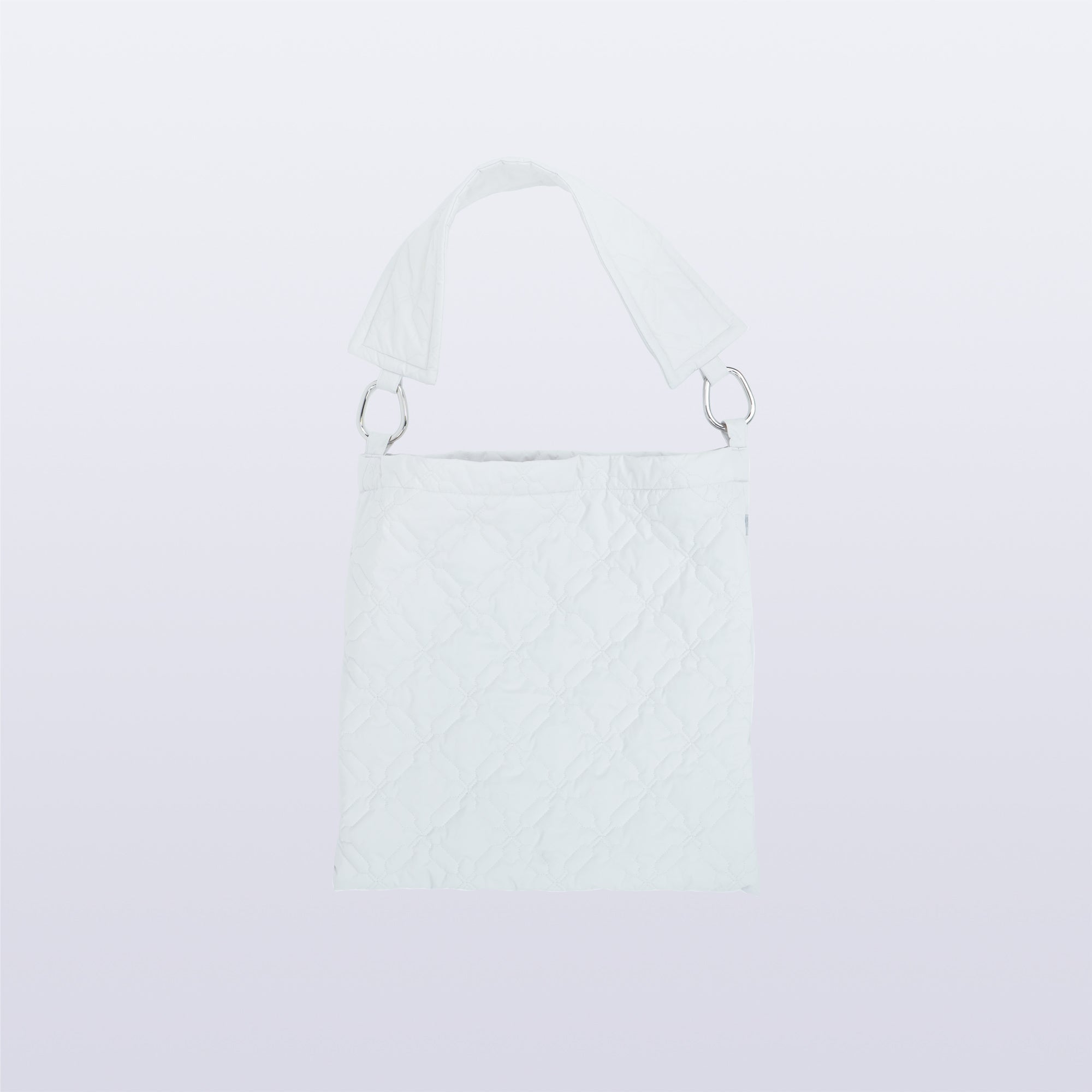 Cell Quilt Bag / ivory