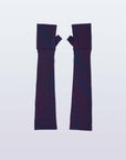 Poil Arm Covers / burgundy