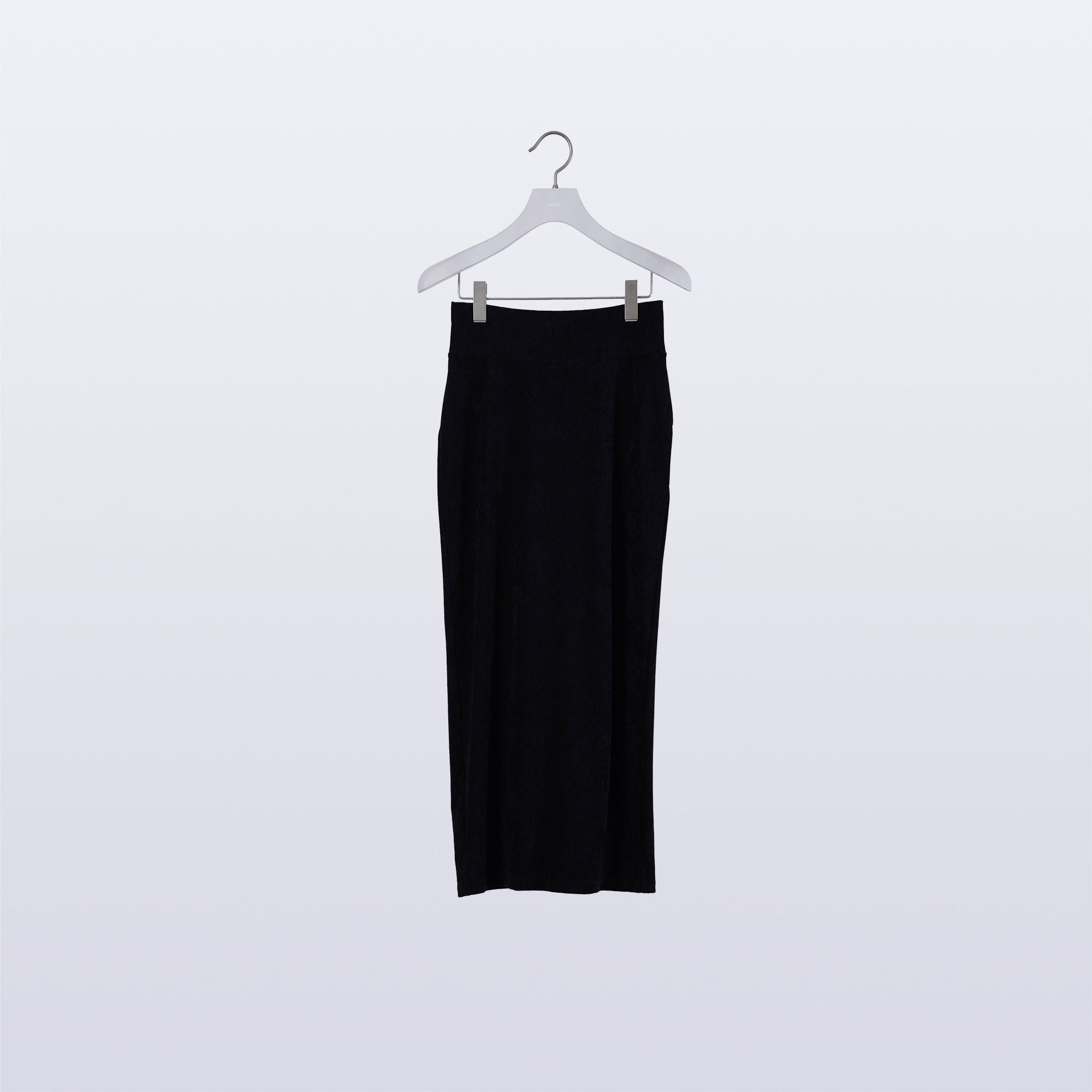Lunar Velour Skirt / black