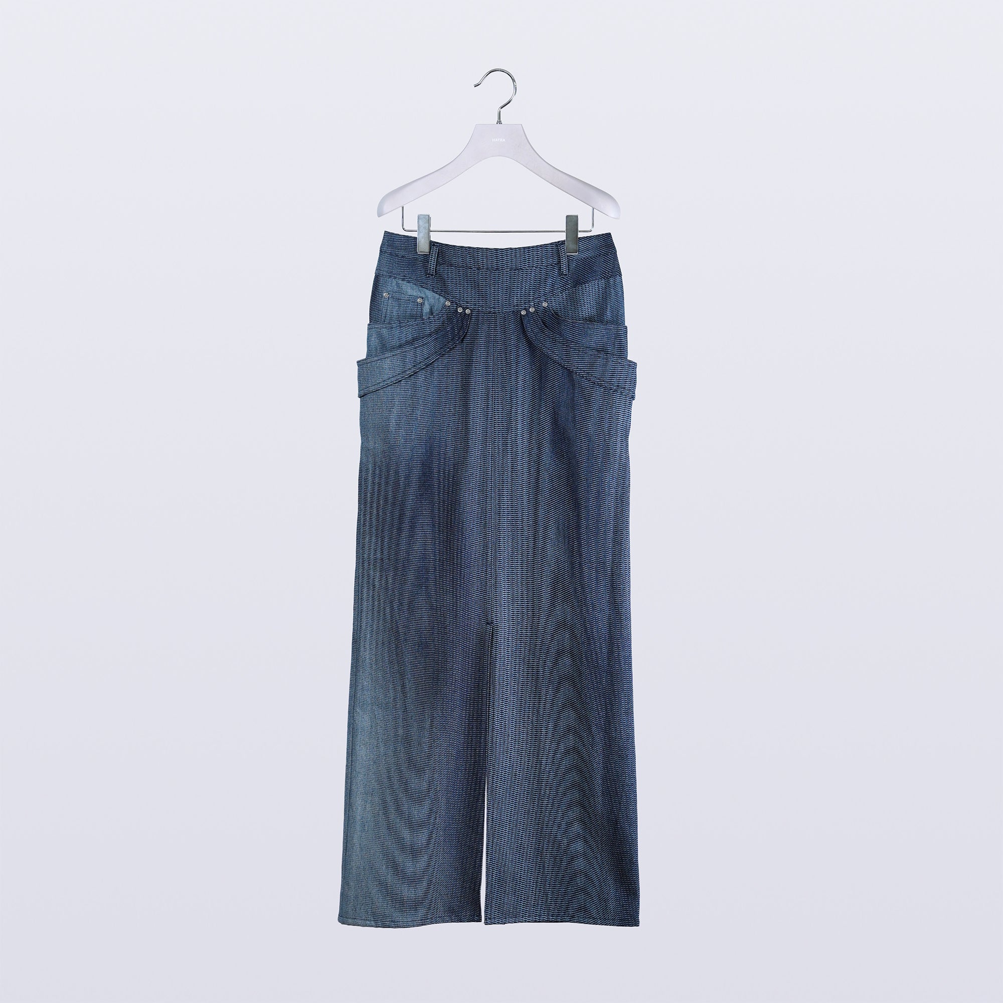 即日発送 HATRA Mirage Bleach Denim /navy HATRA - 【26SS】Mirage 