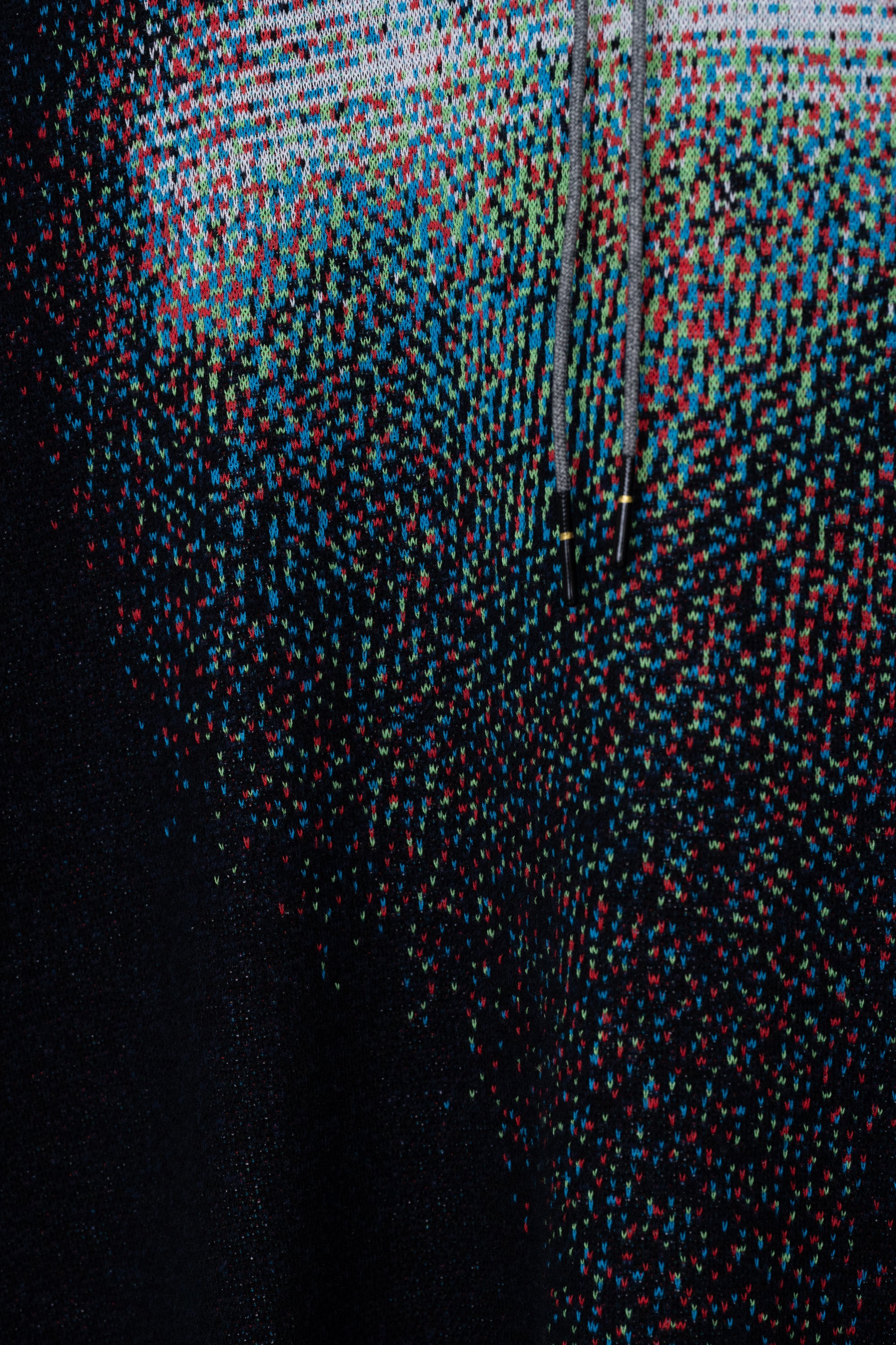 Photon Knit Hoodie / black