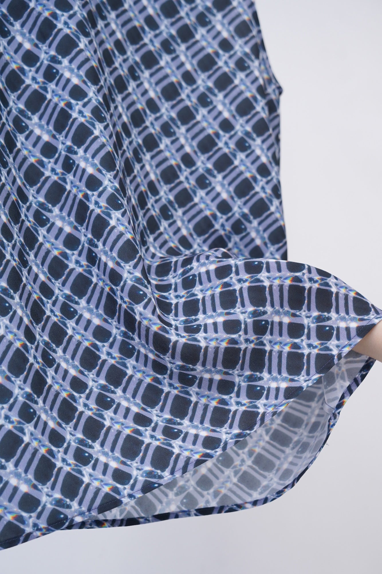 [PRE] Lattice Blouse / charcoal