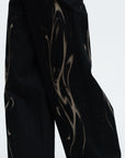 Refract Bleach Denim / black