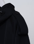 Disk Over Coat / black
