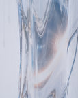 Sphere Sheer Robe / white