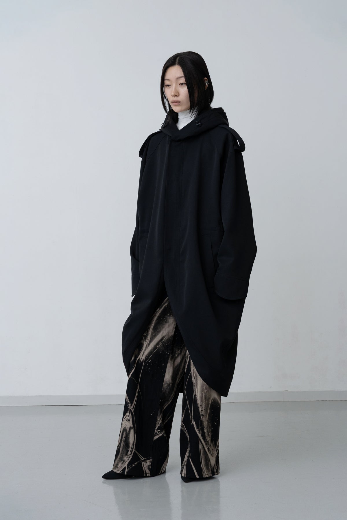 Sphere Bleach Denim -bold / black
