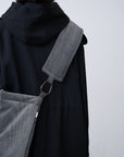 Mirage Corduroy Tote / steal-grey