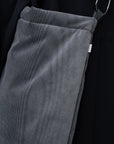 Mirage Corduroy Tote / steal-grey
