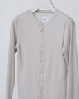 Pearl Dot Cardigan / ivory