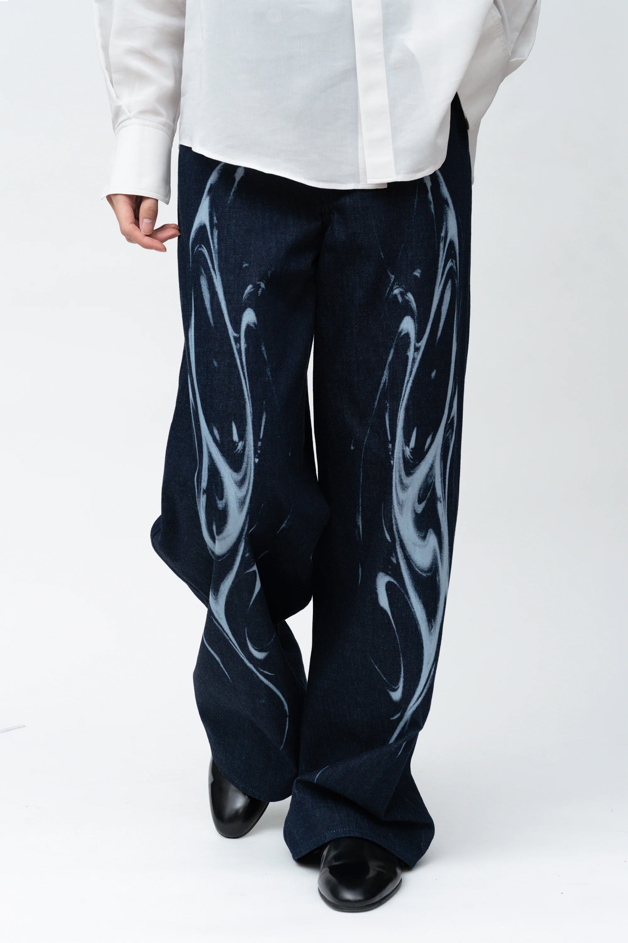 Refract Bleach Denim / navy