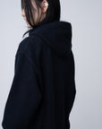 Photon Knit Hoodie / black