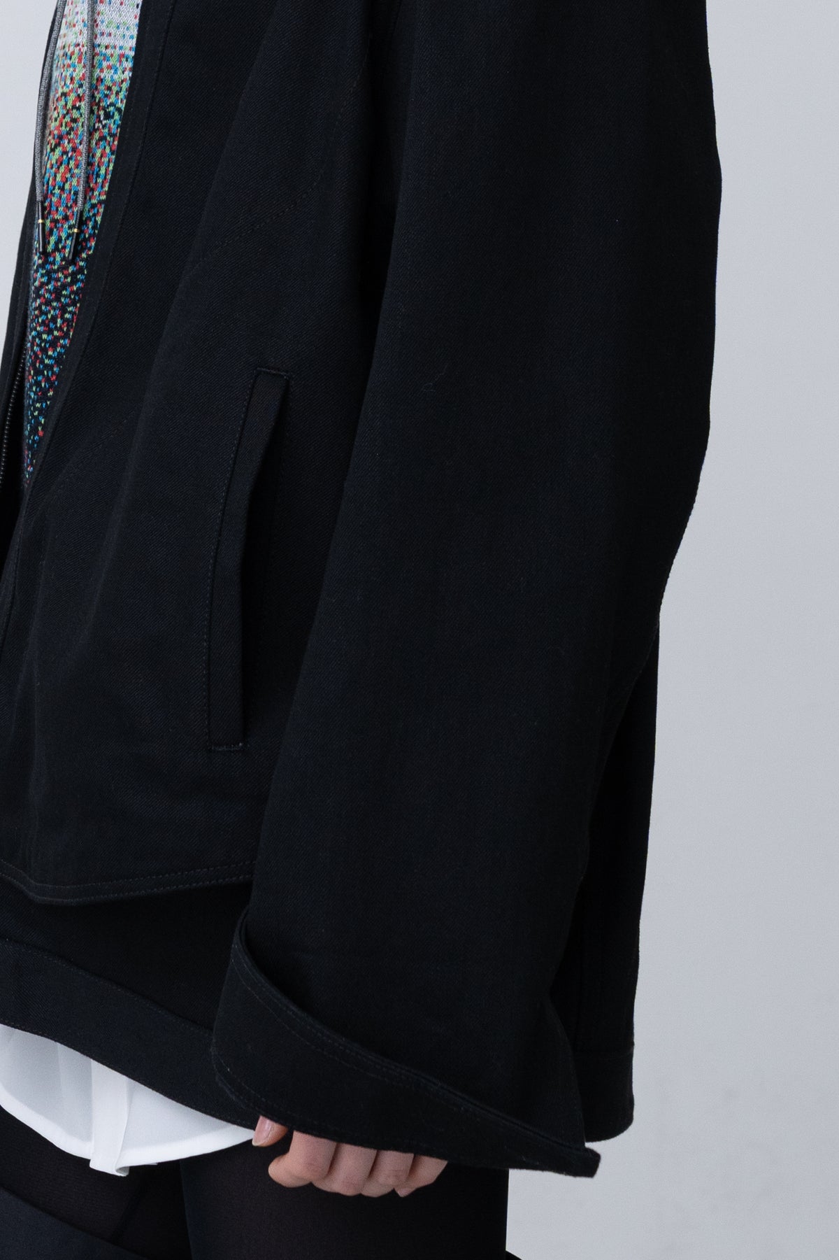 Airport Denim Jacket / black
