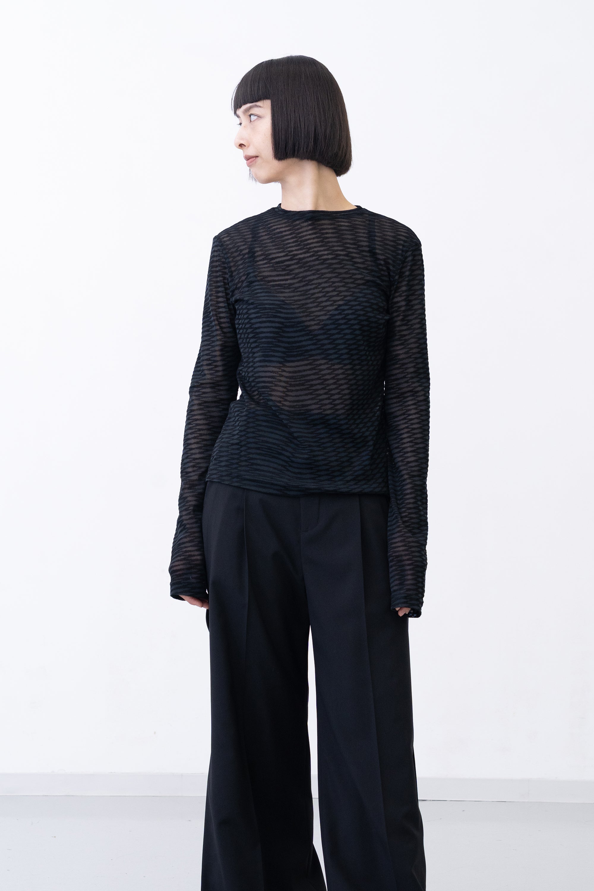[PRE] Mirage Opal Top / black