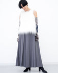 Synthetic Fur Vest / white