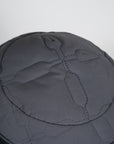 Cell Quilt Hat / charcoal
