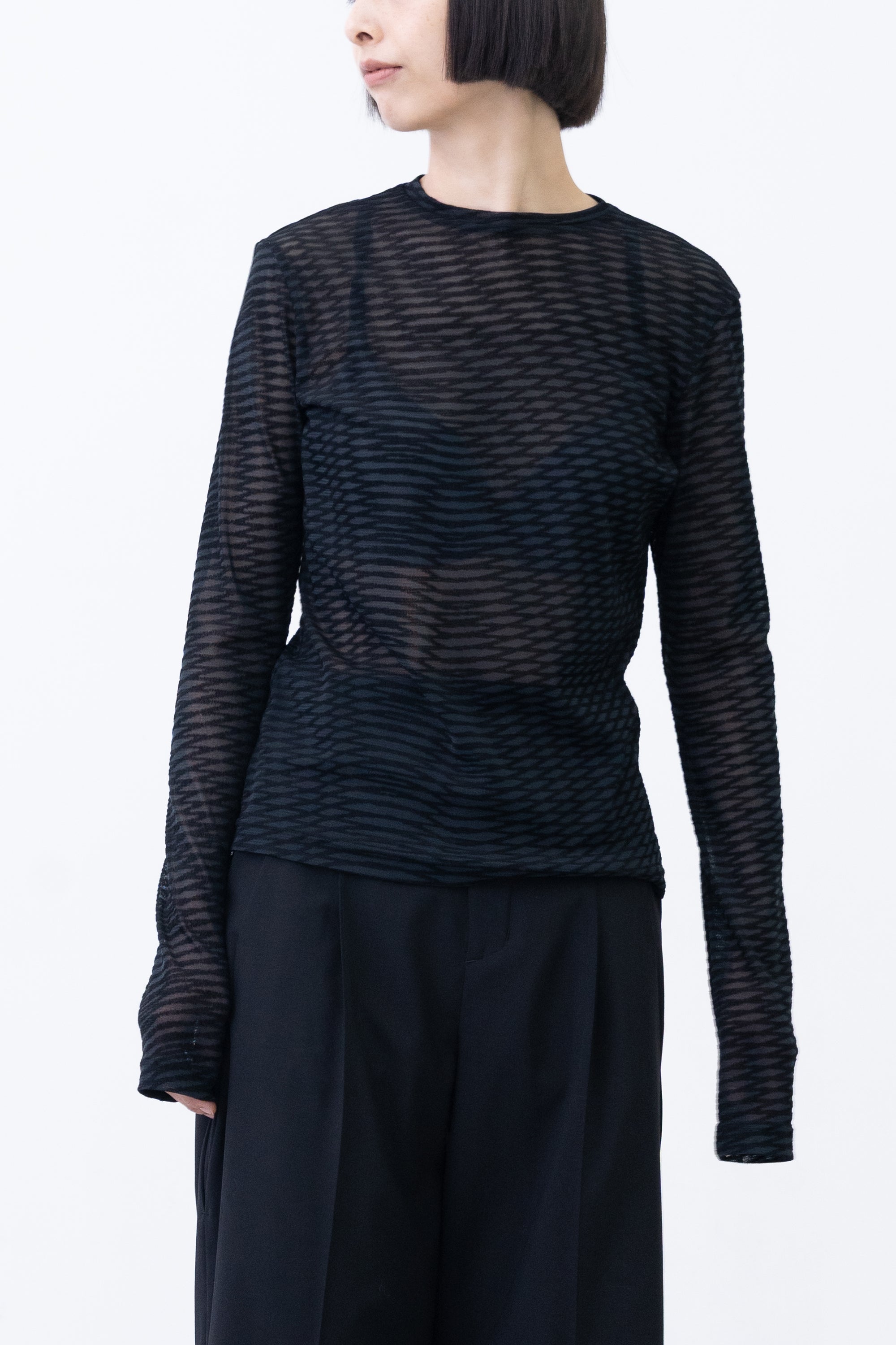 [PRE] Mirage Opal Top / black