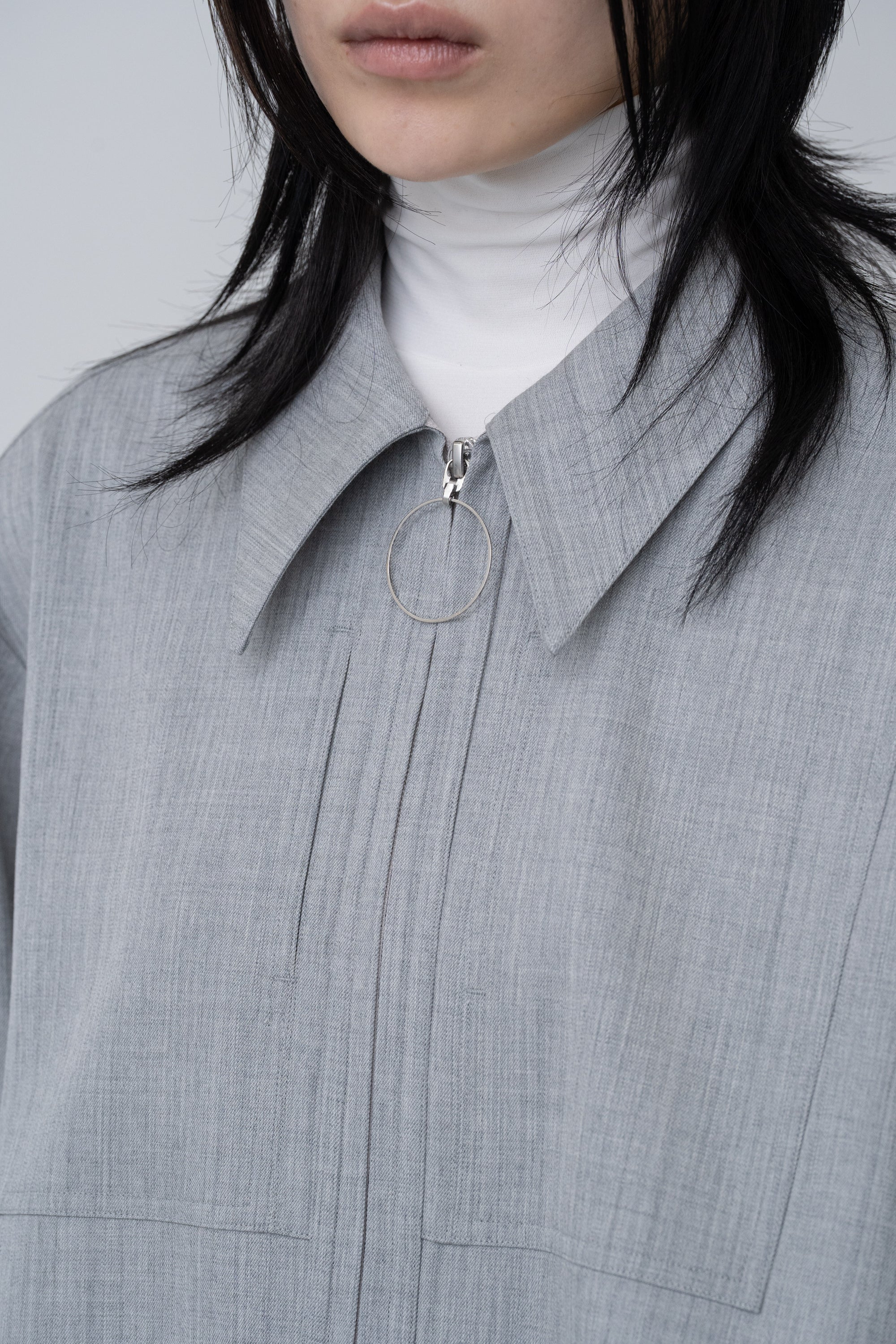O Blouse / grey