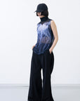 Phenomenal Sheer Blouse / black
