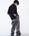 Weld Knit Arm Covers / gold