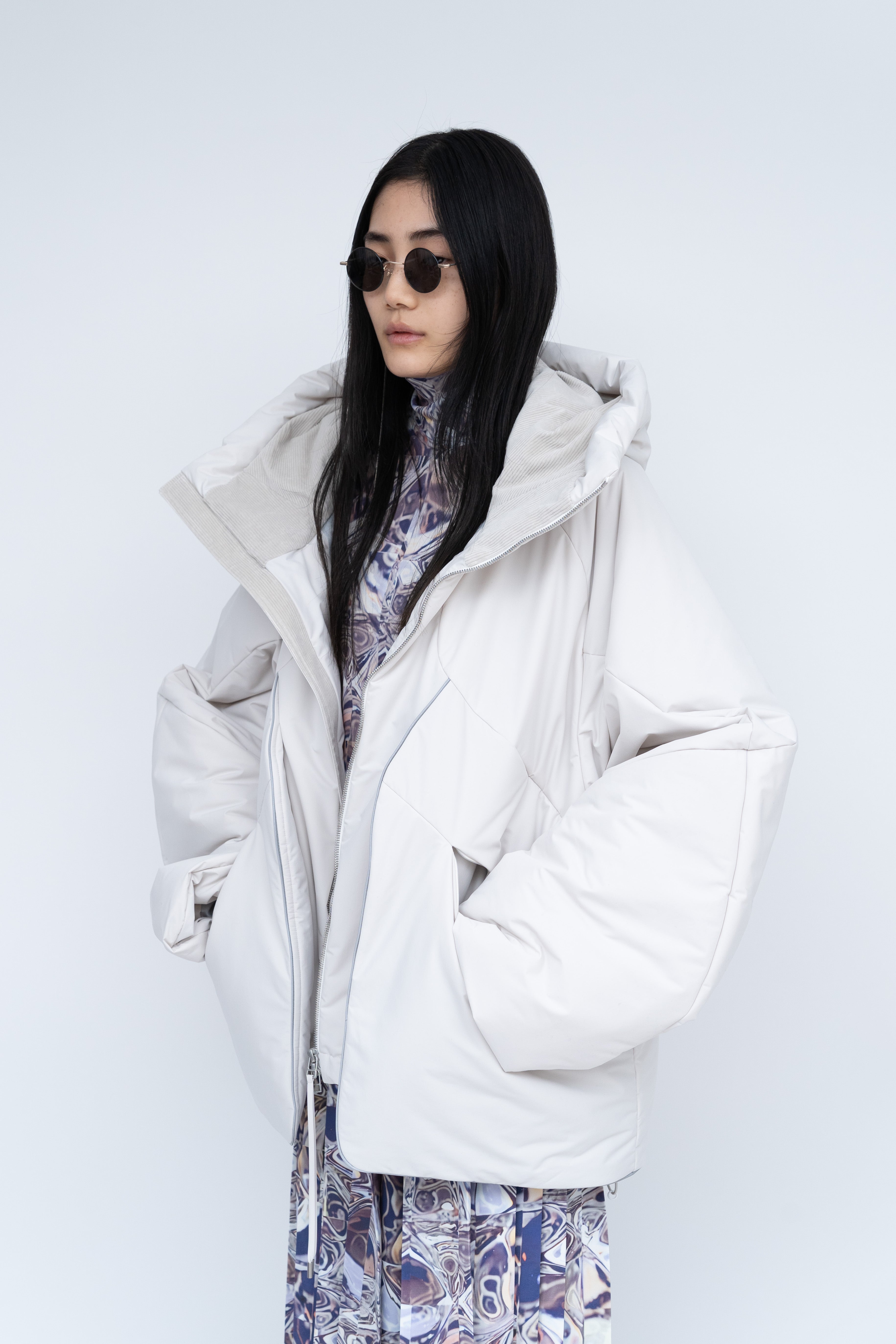 ジャケット・アウター HATRA Lay Coat ivory Lay Puf Jacket / ivory – HATRA OFFICIAL