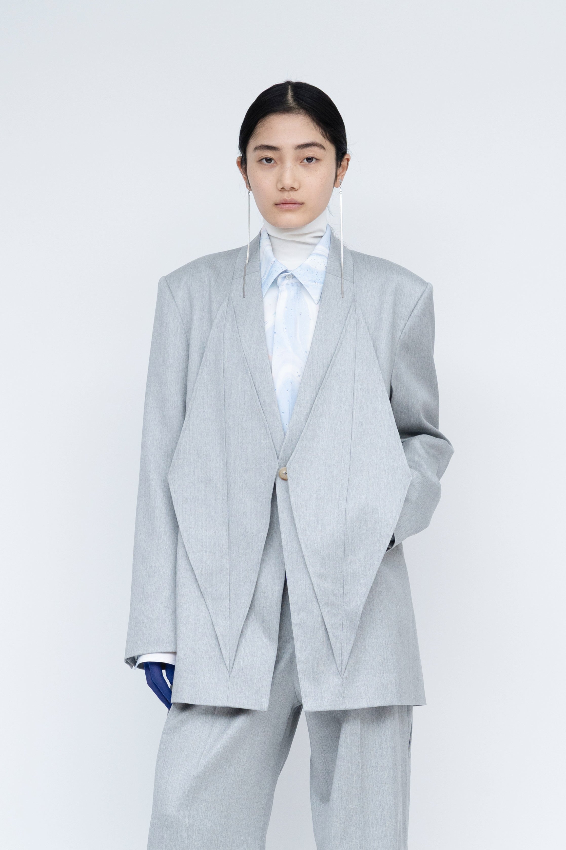 Dia Tailored Jacket / grey – HATRA OFFICIAL