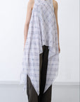 Lattice Skyfish Robe / white