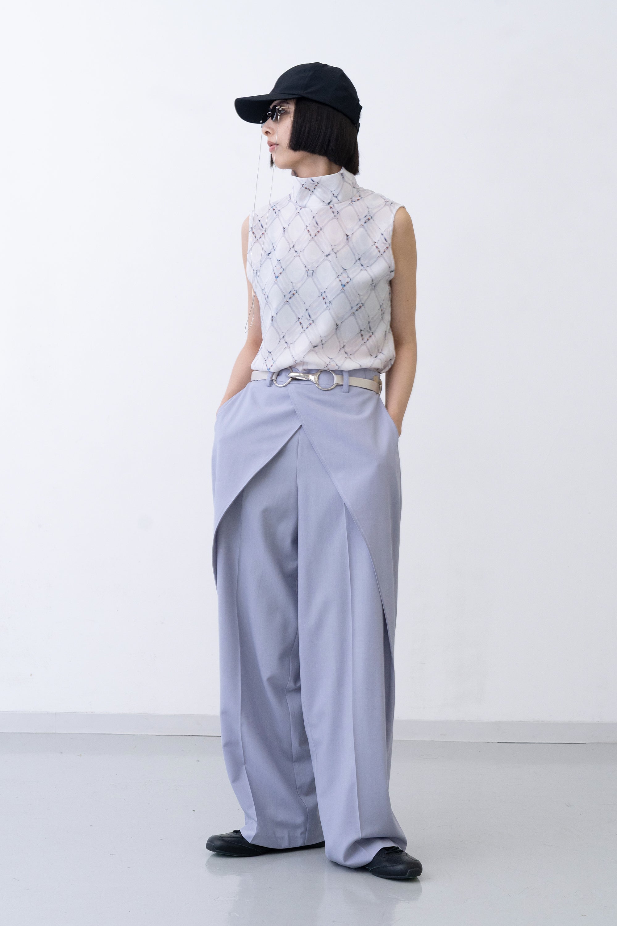 [PRE] Lattice Blouse / white