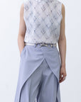 Lattice Blouse / white