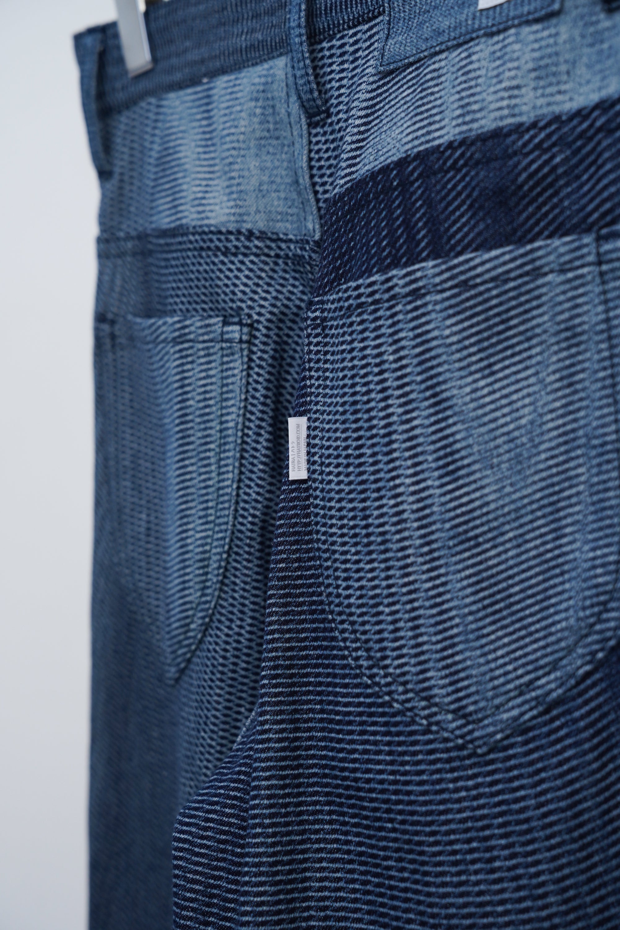 HATRA Mirage Bleach Denim ワイドパンツ サイズ3 Mirage Bleach Denim / navy – HATRA OFFICIAL
