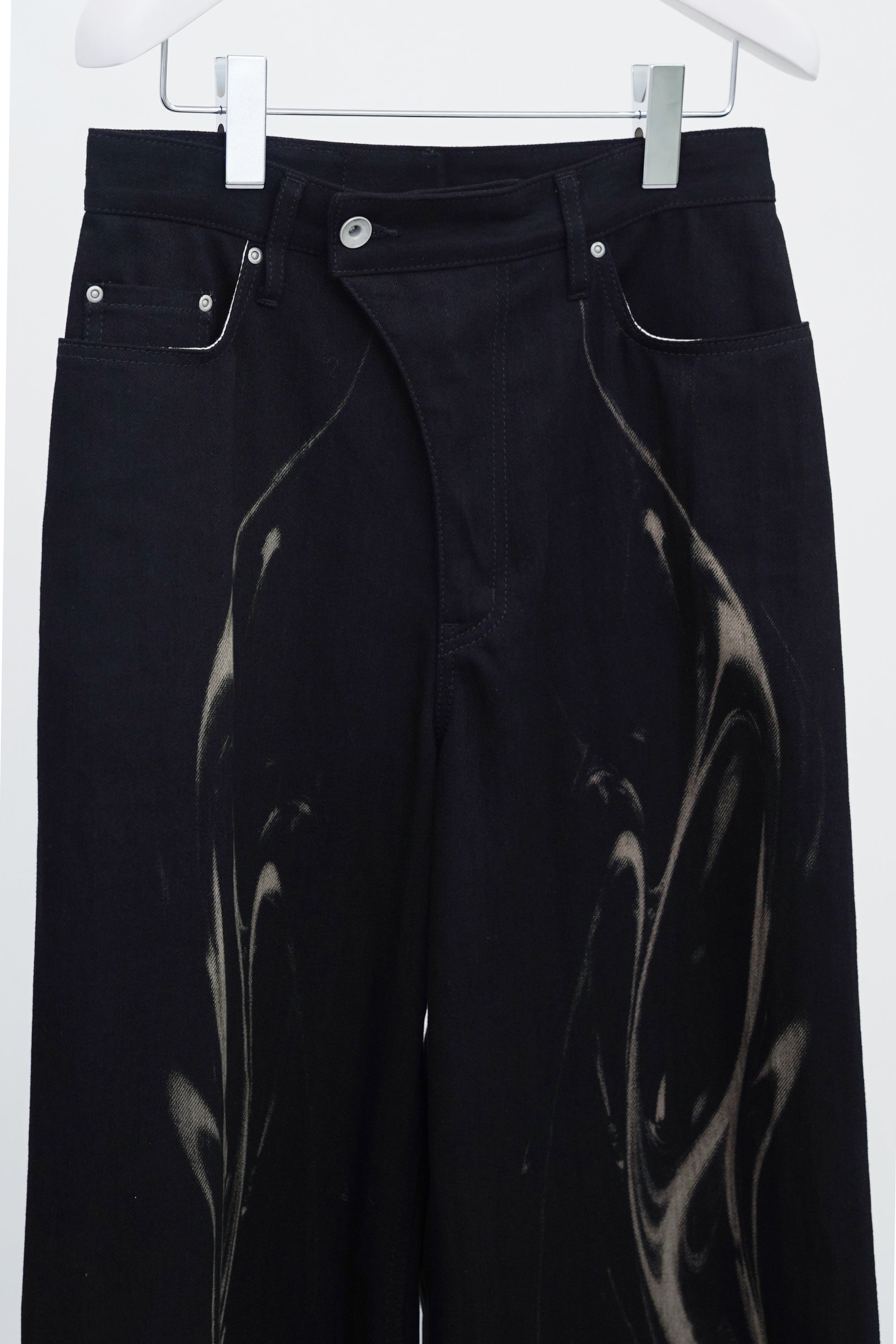 Refract Bleach Denim / black