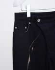 Refract Bleach Denim / black