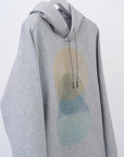 Echo Embroidery Hoodie / grey