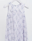 Lattice Skyfish Robe / white